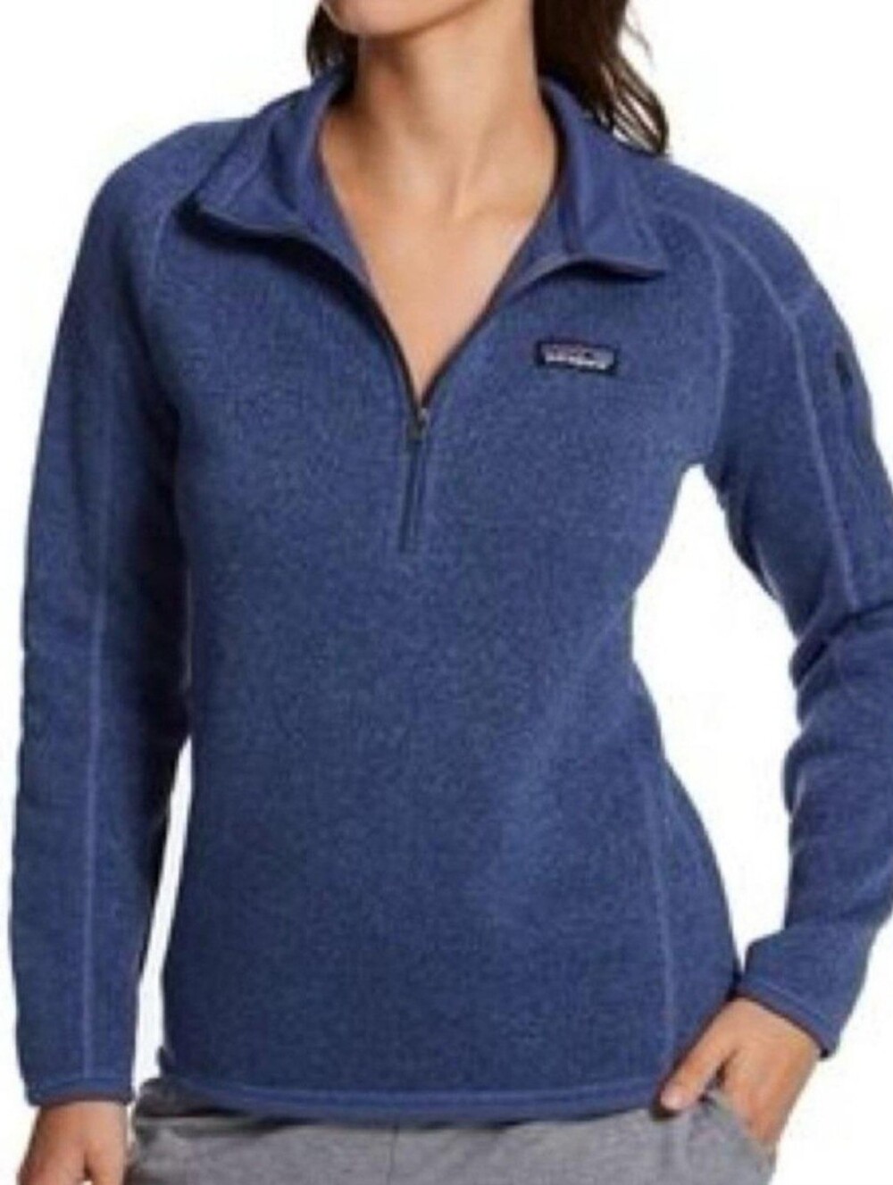 Patagonia Women's Half-Zip Fleece Pullover - Blue